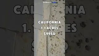 1.1 acres in California for $9,950 #foryou #realestate #california #land #property #shorts #fyp #usa