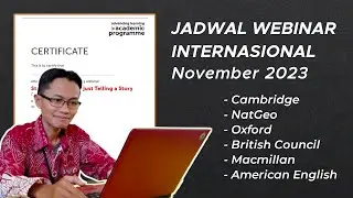 WEBINAR INTERNASIONAL BERSERTIFIKAT (NOVEMBER 2023)