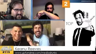 Media Drunks 119: Keanu Reeves Edition (ft. Victor Villamil 