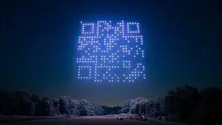 QR Code with Drones | Firefly Drone Show