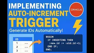 Trigger For generating auto Incremented Number