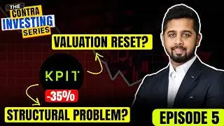 Is KPIT worth adding after 35% fall | Contra investing series Ep 5 | Sahil Bhadviya