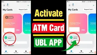 how to activate ubl atm card through ubl digital app