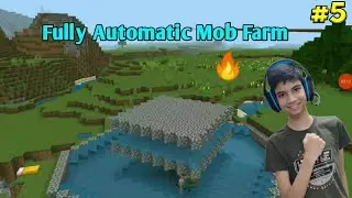I made an Automatic Mob Farm 🔥 #5 Minecraft | V Zone Gaming