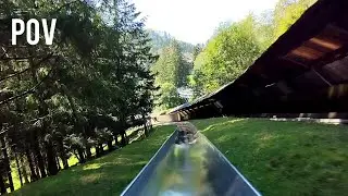 Mountain Toboggan Run - On-Ride [left] - Steinwasen Park 2023