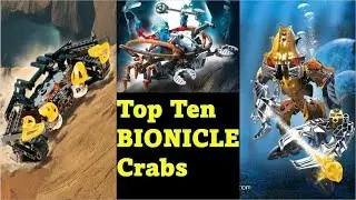 Top Ten Bionicle Crabs! | BIONICLE Deep Dive