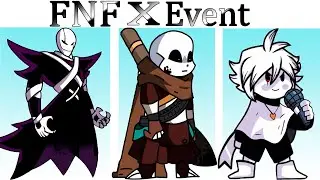 Friday Night Funkin 'VS The X Event - FULL WEEK OUT (Vs X!Gaster) (FNF Mod/Hard)