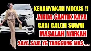 NAFKAH BIAR SAYA SAJA YG TANGGUNG MAS JANDA KAYA BERANAK SATU CARI JODOH LELAKI BERPENGALAMAN &SETIA
