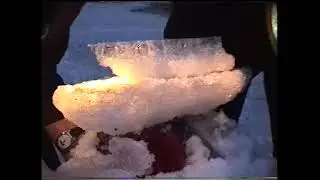 "Something Frozen" in the Ice & Two Strangers"_Filming by S.M._Actings by I.C./O.D._ first action