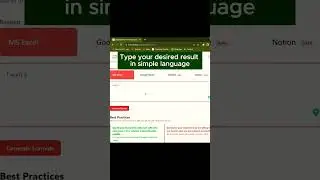 Use of AI tool in Excel (VERY IMP)| How to use AI in Excel to write your formula 