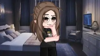 - говорят, маньякам подходят голубые глаза..- meme. - Наташа. - нп. - не ориг. - Gacha Club.