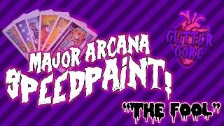 Mixed Media Timelapse - Major Arcana TAROT 
