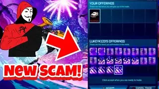 How I FOUND The MOST Dangerous Scam In Rocket League!