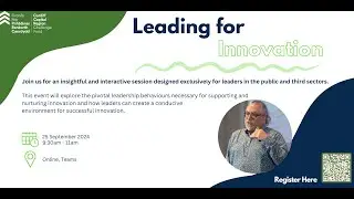 Leading for Innovation | 25 September