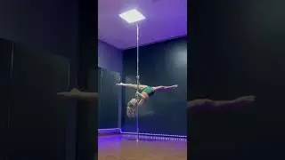 Pole dance split strip Акробатика на пилоне