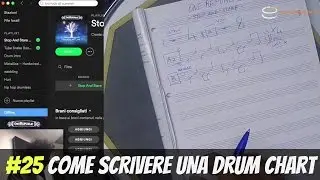 Come Scrivere uno Spartito per Batteria in Pochi Minuti? (Drum Chart) #25