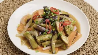 What can you do with the Eggplant?🍆Quick and Tasty Stir-fried Aubergine🍆