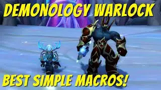 Demonology Warlock: Best SIMPLE Macros in Shadowlands!