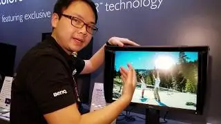Live with BenQ sw240 24in monitor at #PPE2018
