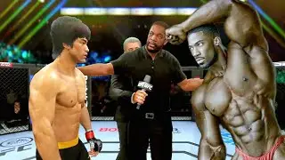 PS5 | Bruce Lee vs. Super Muscular Banks (EA Sports UFC 4)