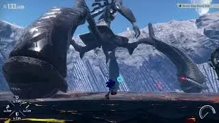 Failing to beat The End in Sonic frontiers