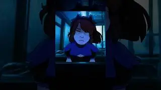 Dove - doll ver - Antihoney || 🎧 short Animation 💙 #art #music #animation