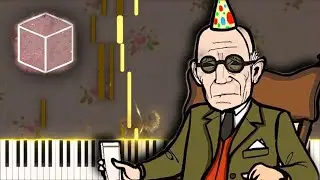 Rusty Lake's Birthday - Main Theme - Piano Tutorial