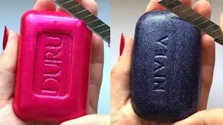 АСМР. Режу мыло.  Антистресс видео. SOAP CUTTING Tik Tok 2020