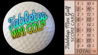Tabletop Mini Golf - Tabletop Simulator Game Session