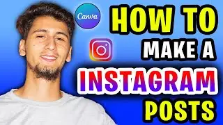 How to make Instagram post on Canva | How to Design Instagram Post with Canva? | Canva Tutorial
