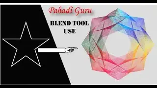 How TO Make a Spirograph Effect in Adobe Illustrator ( Easy Tutorial) #PAHADIGURU
