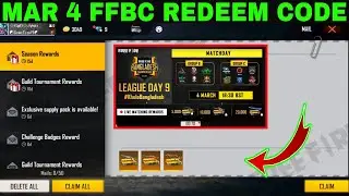 Today FFBC Redeem Code In Free Fire || Ffbc Redeem code || Store Gaming