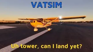 VATSIM Flight in the Cessna 172, Real ATC! (Microsoft Flight Simulator 2020)