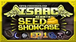 Binding Of Isaac: Rebirth - SEED SHOWCASE - Top Seeds! - Episode 1 - Daddy Long Legs, Monstro's Lung