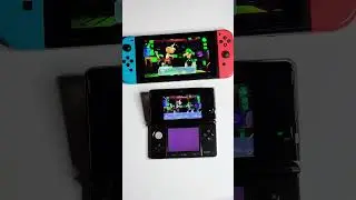 Luigi's Mansion 2 & HD | 3DS vs Switch | Boot Up Speed #nintendo #shorts #3ds #switch #gaming