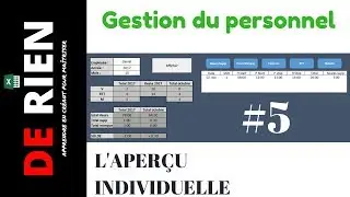 Managing Staff Absences and Working Time Part 5 | Excel Tutorial - YOU'RE WELCOME