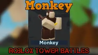 Monkey Review (Roblox TOWER BATTLES)
