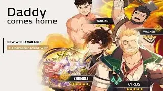 Genshin Impact: Daddy Zhongli Came Home!!