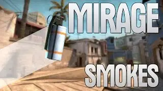 CS:GO: РАСКИДКИ НА DE_MIRAGE ЗА TERRORISTS