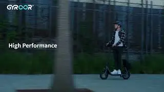 Gyroor X2 Electric Scooter 550W with 12inch Tires—UL2272