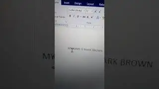 How to increase the font size in word
