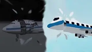 Plane Crash Tragedies Recreated In Roblox Plane Crazy! (part 2) (not doing a tutorial)