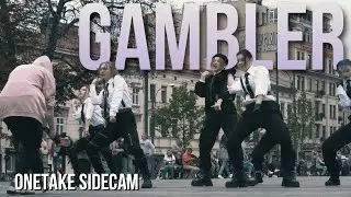 [KPOP IN PUBLIC UKRAINE LVIV | SIDE CAM | ONE TAKE] MONSTA X 몬스타엑스 'GAMBLER' ot6 Ver | cover by Ukon
