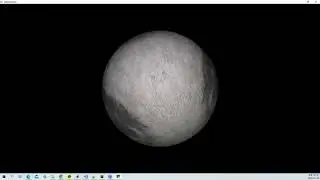 VTK Python Example - moon