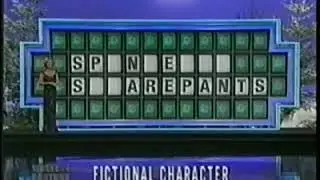 Wheel of Fortune Spongebob Puzzle