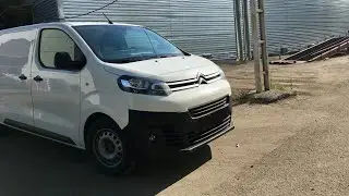 citroen jumpy- езда по городу.