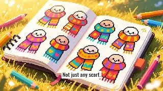 Gerry the Giraffe's Giant Scarf Dream “Story”