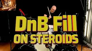 Michael Schack - DnB ' Drum and Bass ' Drumming on Steroids