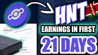 Helium Mining (HNT) | My HNT earnings after 21 DAYS (2022)