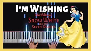 Snow White: I'm WIshing | Easy Piano Tutorial | 4K 60fps